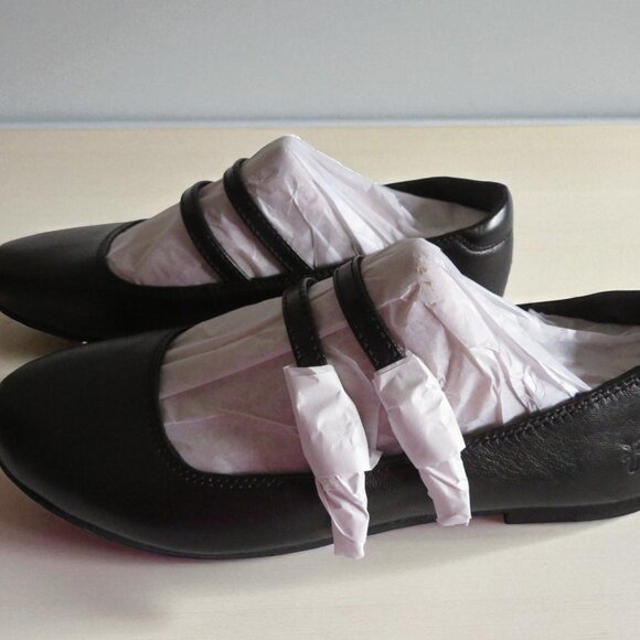 FRYE - Carson Multi Mary Jane Flats -Black - Women Size 8 - New in Box - Picture 16 of 16
